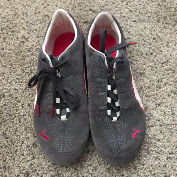 Puma gray and pink size 10 - Picture 3 of 4